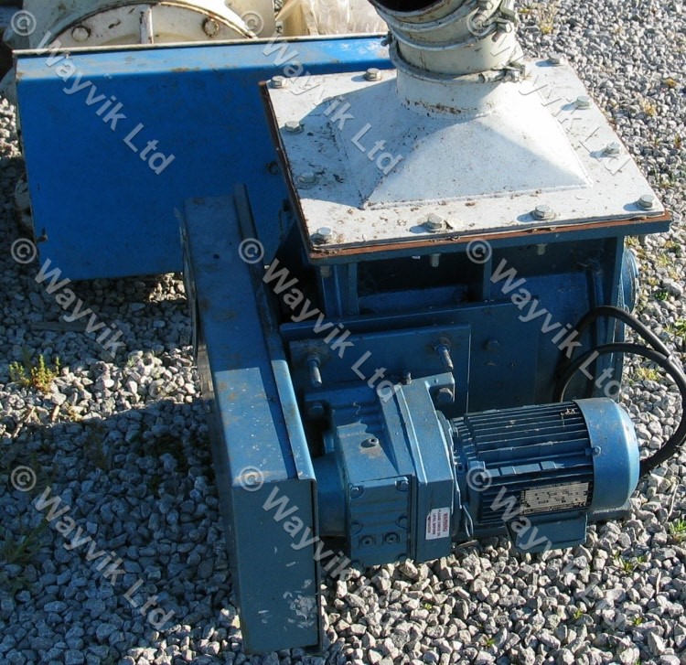 Rotolok 35RVSCMA1B 350mm Square Cast Iron Rotary Valve